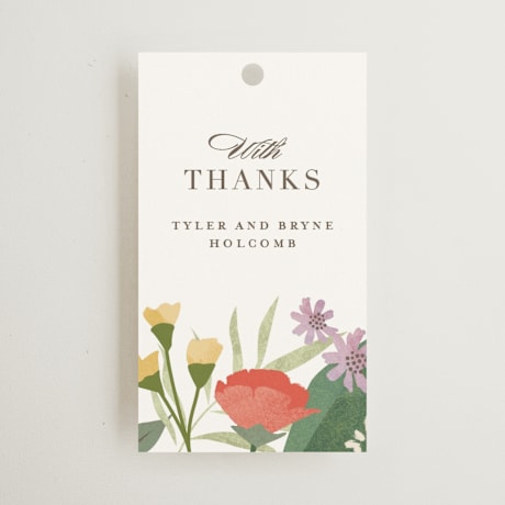 Wedding Favor Tags