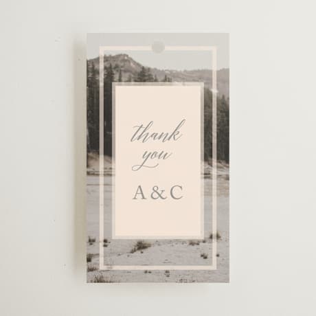 Wedding Favor Tags