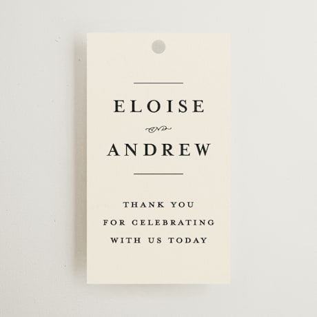 Wedding Favor Tags