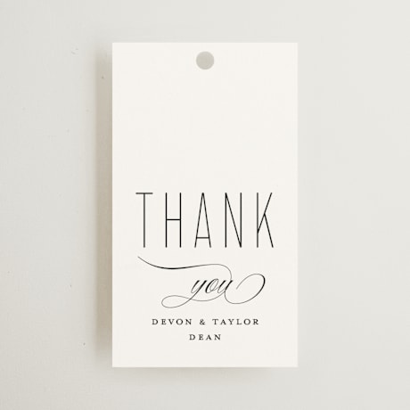 Wedding Favor Tags