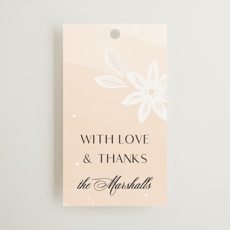 Wedding Favor Tags