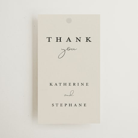 Wedding Favor Tags