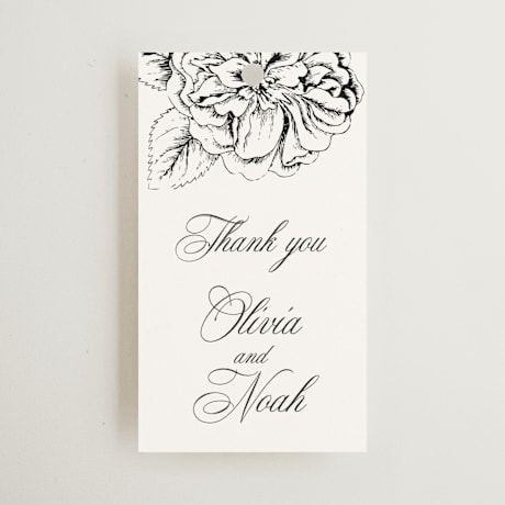 Wedding Favor Tags