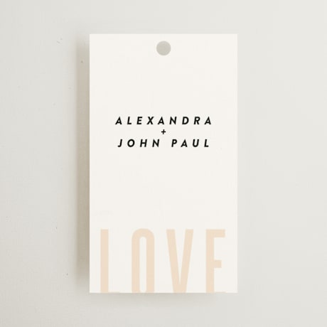 Wedding Favor Tags
