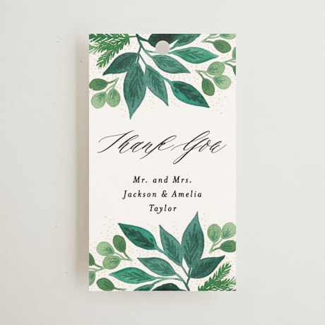 Wedding Favor Tags