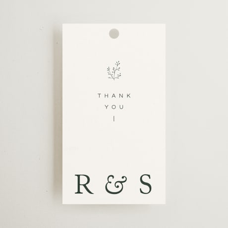 Wedding Favor Tags