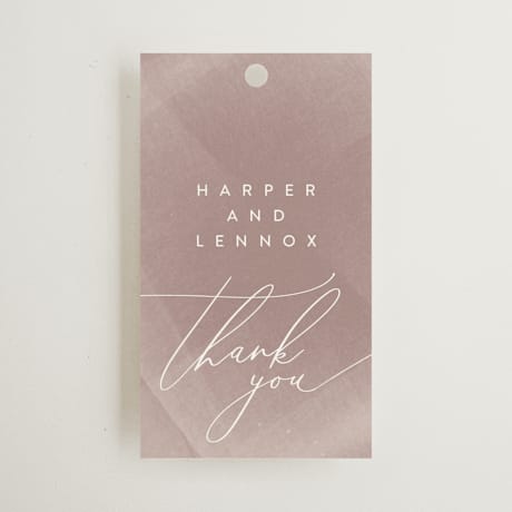 Wedding Favor Tags