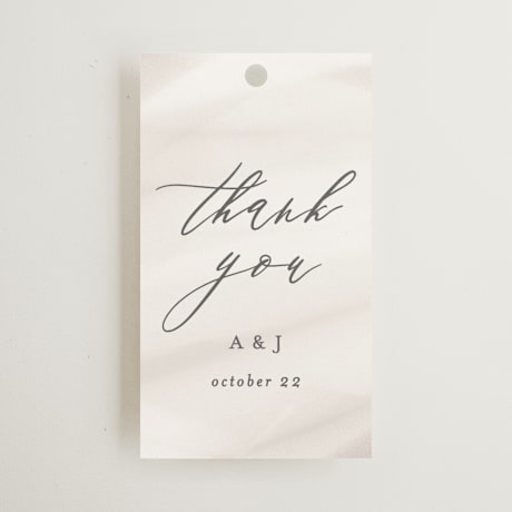 Wedding Favor Tags