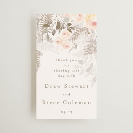Wedding Favor Tags