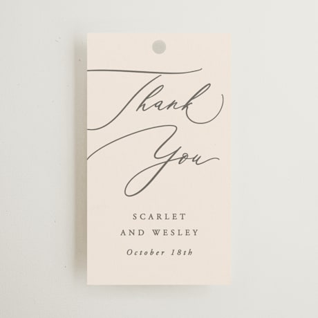 Wedding Favor Tags