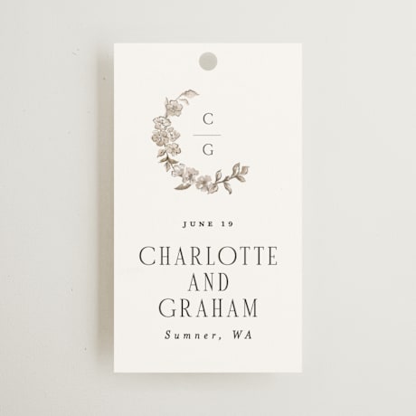 Wedding Favor Tags