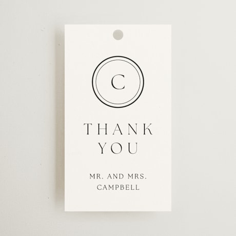 Wedding Favor Tags