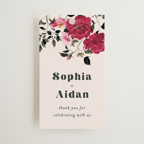 Wedding Favor Tags
