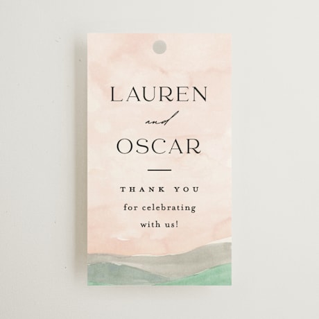 Wedding Favor Tags