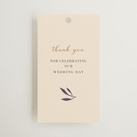 Wedding Favor Tags