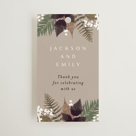 Wedding Favor Tags