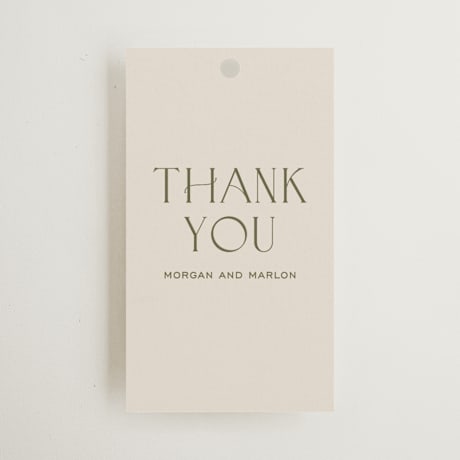 Wedding Favor Tags
