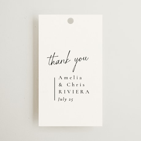 Wedding Favor Tags