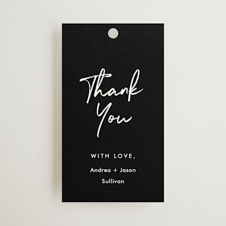 Wedding Favor Tags