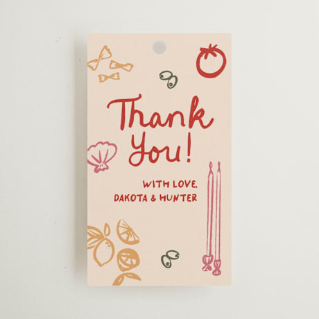 Rehearsal Dinner Favor Tags