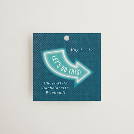 Bachelorette Party Favor Tags