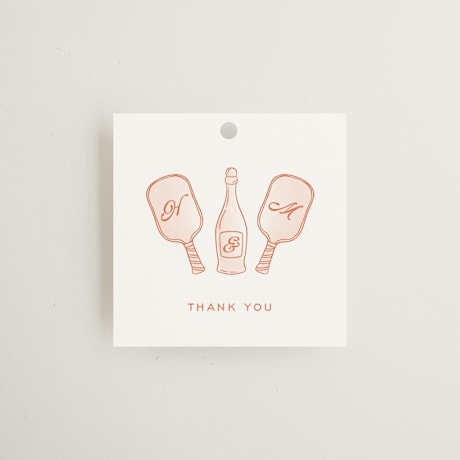 Bridal Shower Favor Tags