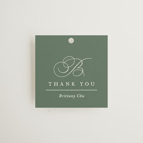 Bridal Shower Favor Tags