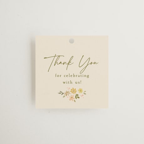 Bridal Shower Favor Tags