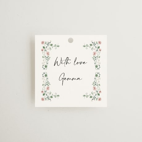 Bridal Shower Favor Tags