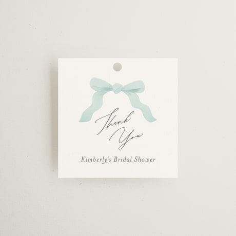 Bridal Shower Favor Tags