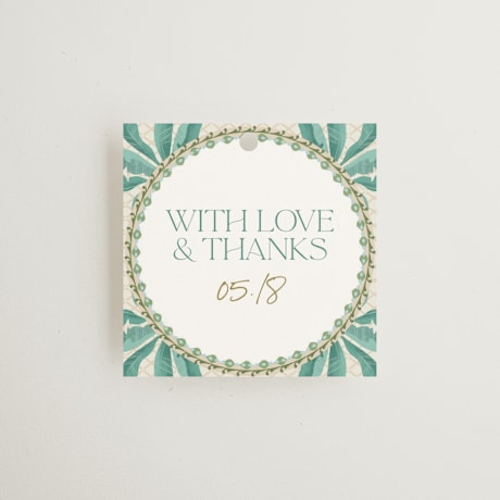 Bridal Shower Favor Tags