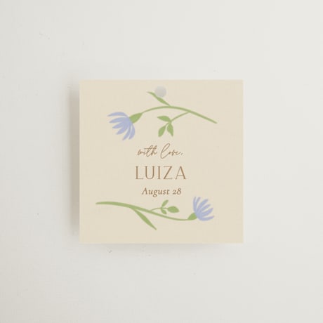 Bridal Shower Favor Tags