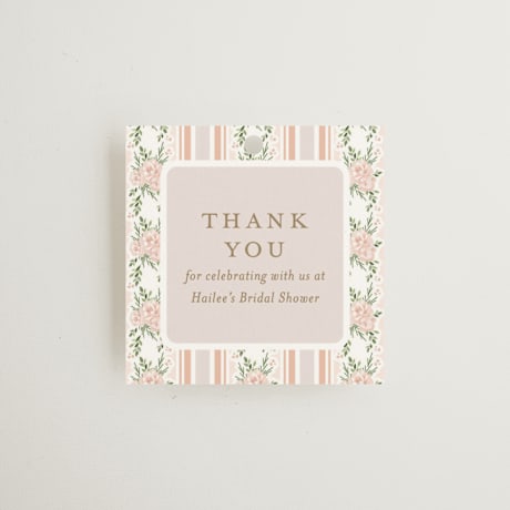 Bridal Shower Favor Tags