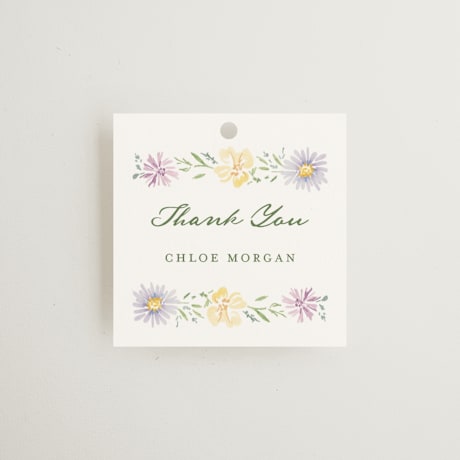 Bridal Shower Favor Tags