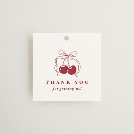 Bridal Shower Favor Tags