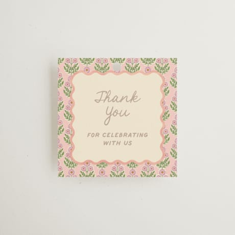 Bridal Shower Favor Tags