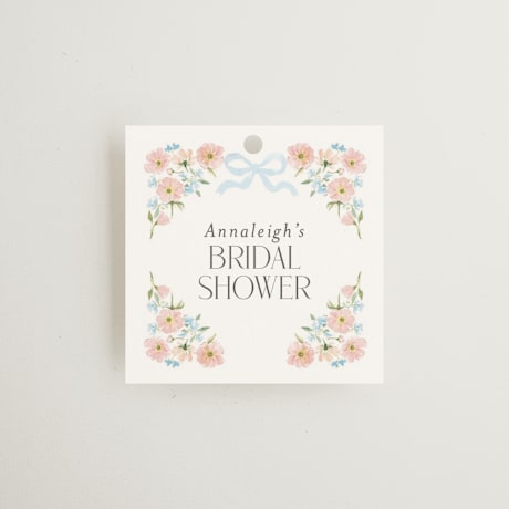 Bridal Shower Favor Tags