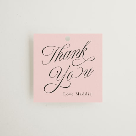 Bridal Shower Favor Tags