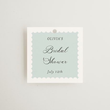 Bridal Shower Favor Tags