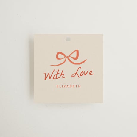 Bridal Shower Favor Tags