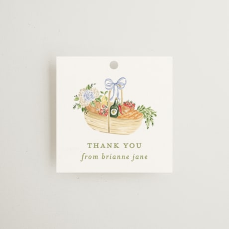 Bridal Shower Favor Tags