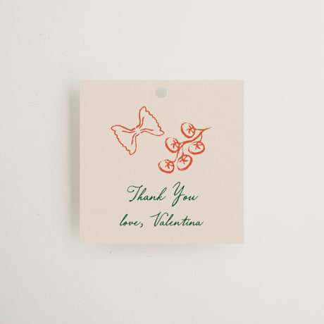 Bridal Shower Favor Tags