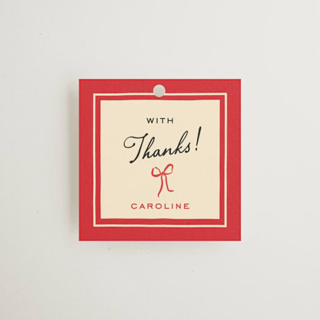 Bridal Shower Favor Tags