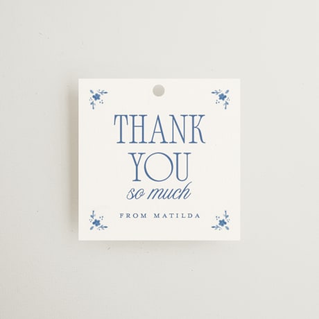 Bridal Shower Favor Tags