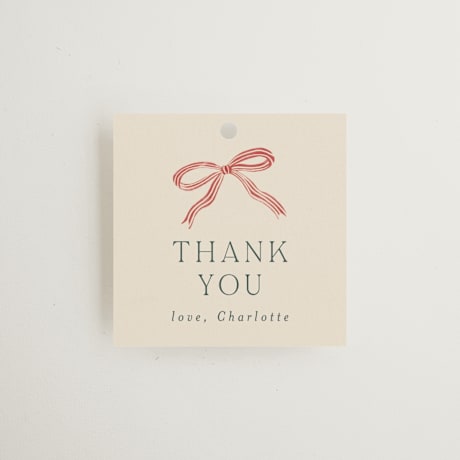 Bridal Shower Favor Tags