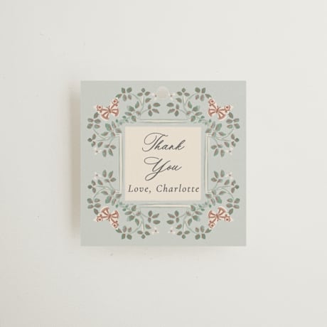 Bridal Shower Favor Tags