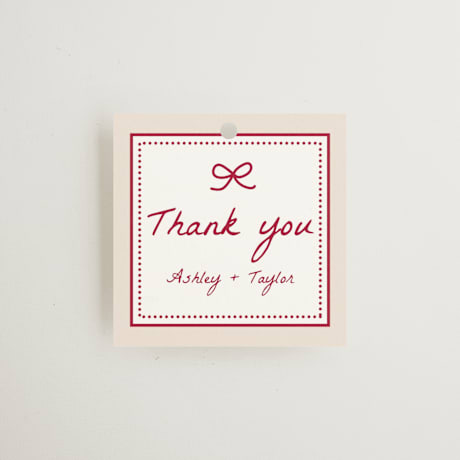 Engagement Party Favor Tags