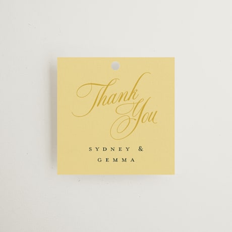 Engagement Party Favor Tags