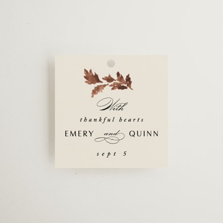 Rehearsal Dinner Favor Tags