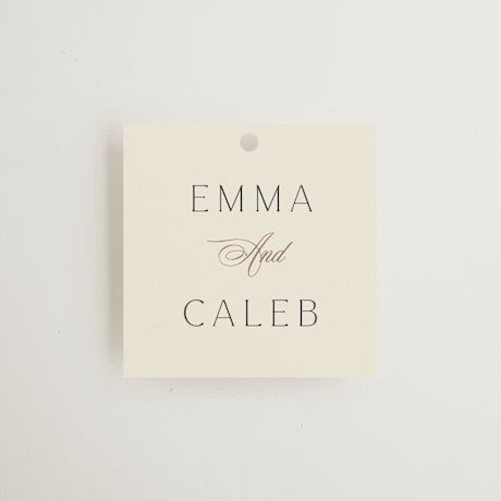 Rehearsal Dinner Favor Tags